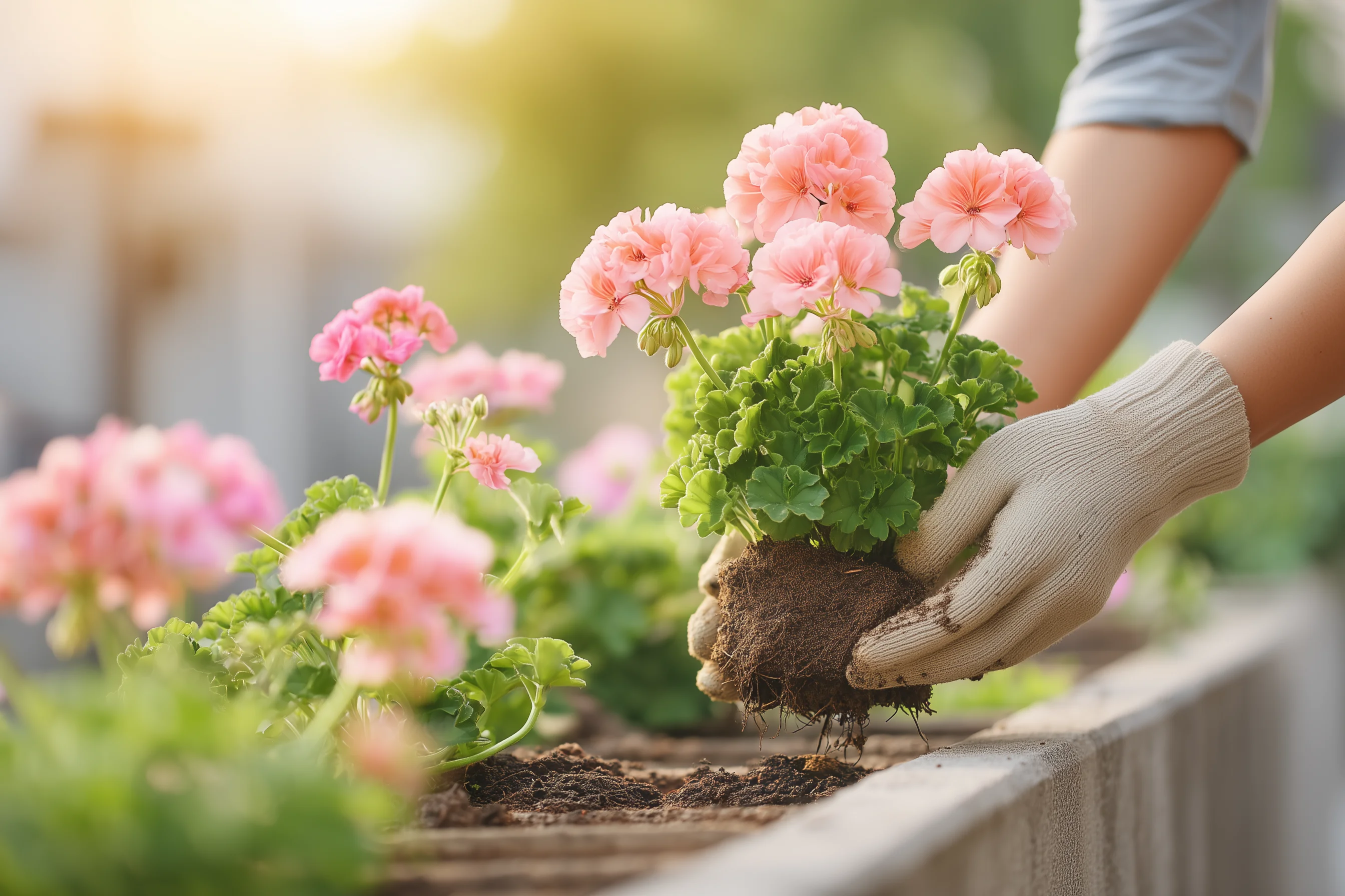 English Garden Harmony - vast expanses of blooms classic charm and poetic pathways