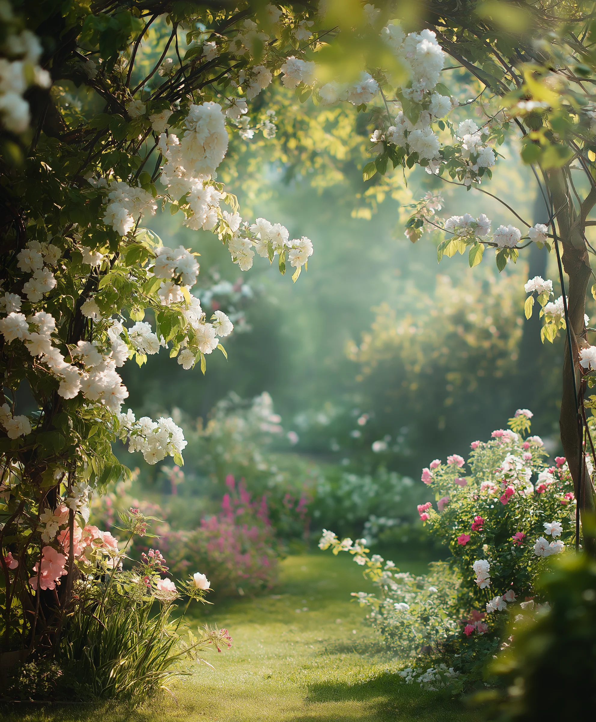 Minimalist Blossom Beds - explore serene designs and find tranquility in simplicity