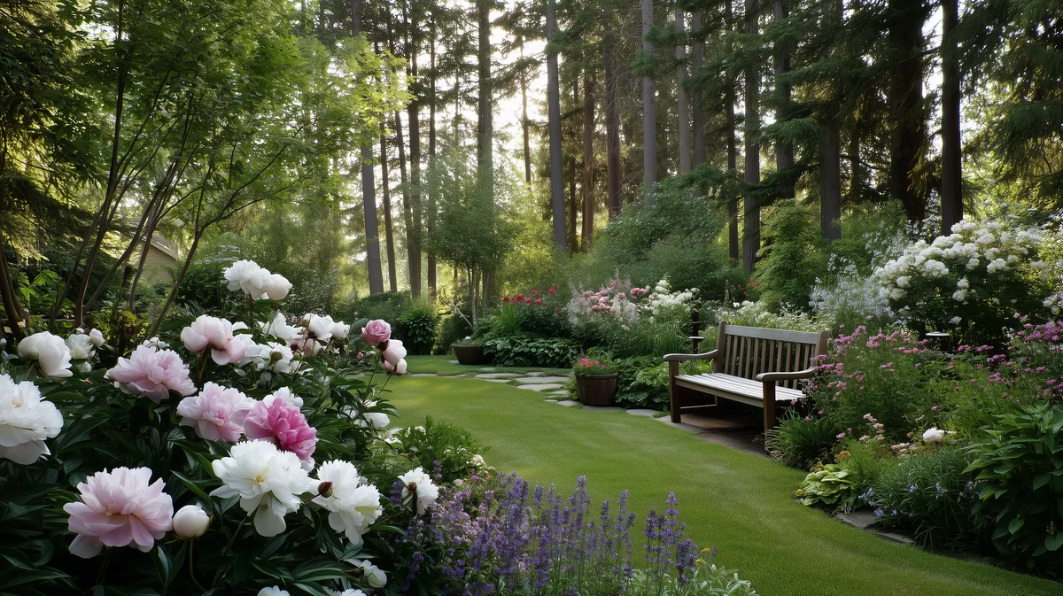 A skilled garden designer creating beautiful landscapes